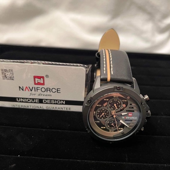 NAVIFORCE Sport Military Watches for Men Waterproof Watch Analog Quartz - Picture 4 of 8